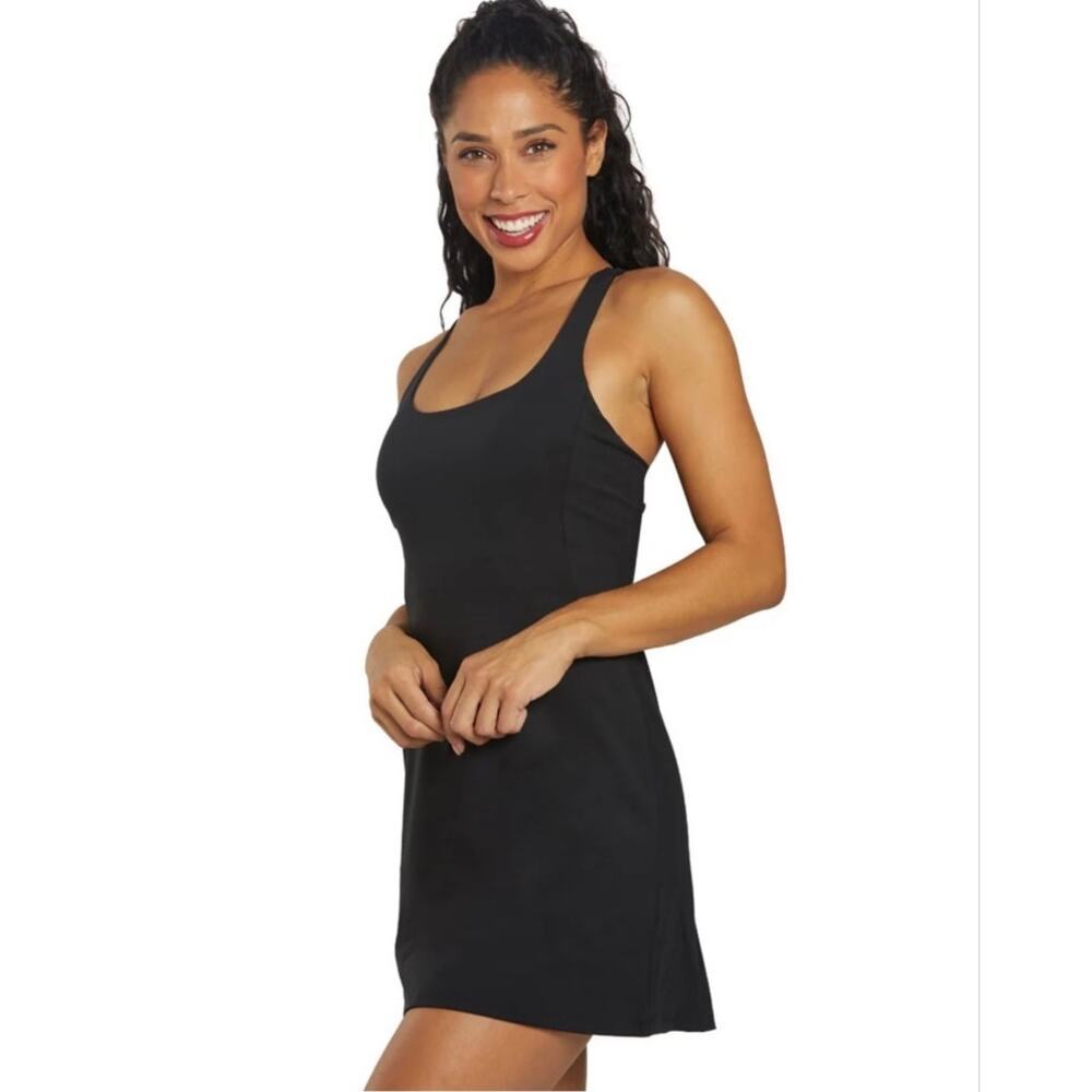 Girlfriend Collective Paloma Dress black size medium